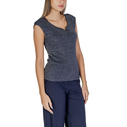 Street One Blue Viscose Tank Top - IT42|M