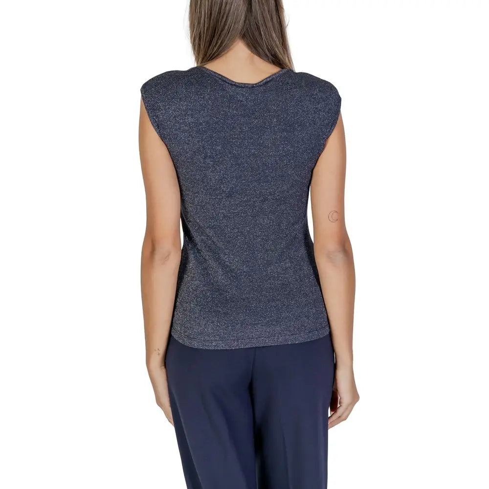 Street One Blue Viscose Tank Top - IT42|M