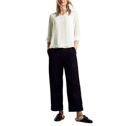 Street One White Viscose Blouse - IT42|M - White Viscose Blouse