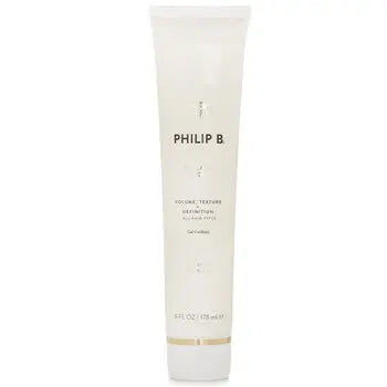 White styling gel tube for voluminous texture and definition for all hair types