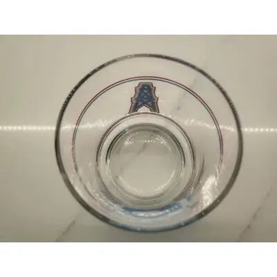 Clear glass featuring Vintage Houston Oilers logo in the Super Cool Vintage Houston Oilers NFL Glass