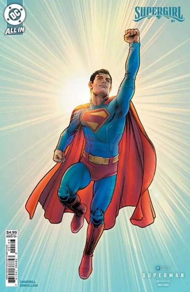 Supergirl #1 Cover Nicola Scott Superman comic book featuring artwork by Sophie Campbell