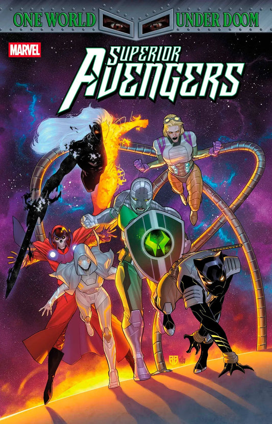 Superior Avengers comic book cover featuring Doom from Superior Avengers #2