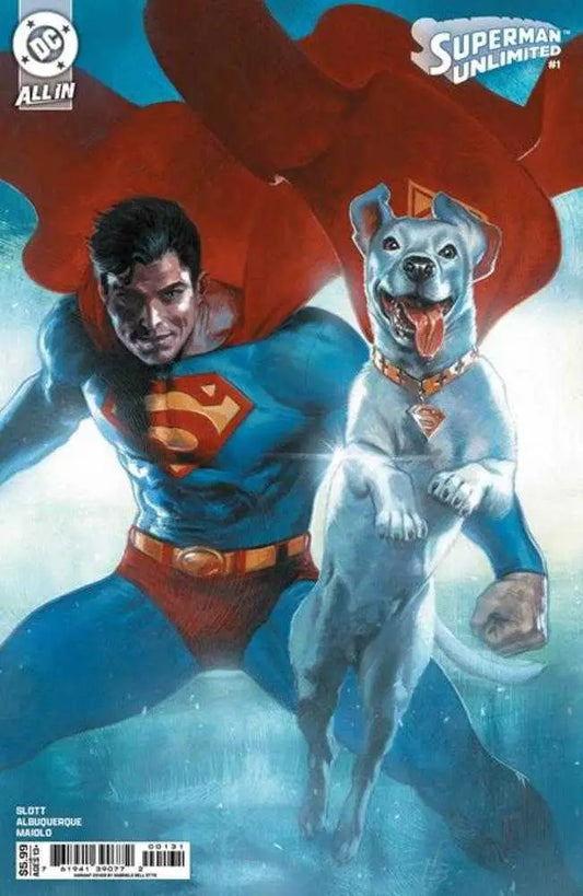 Superman Unlimited #1 Cover C Gabriele Dell Otto comic book featuring Dan Slott and Rafael Albuquerque