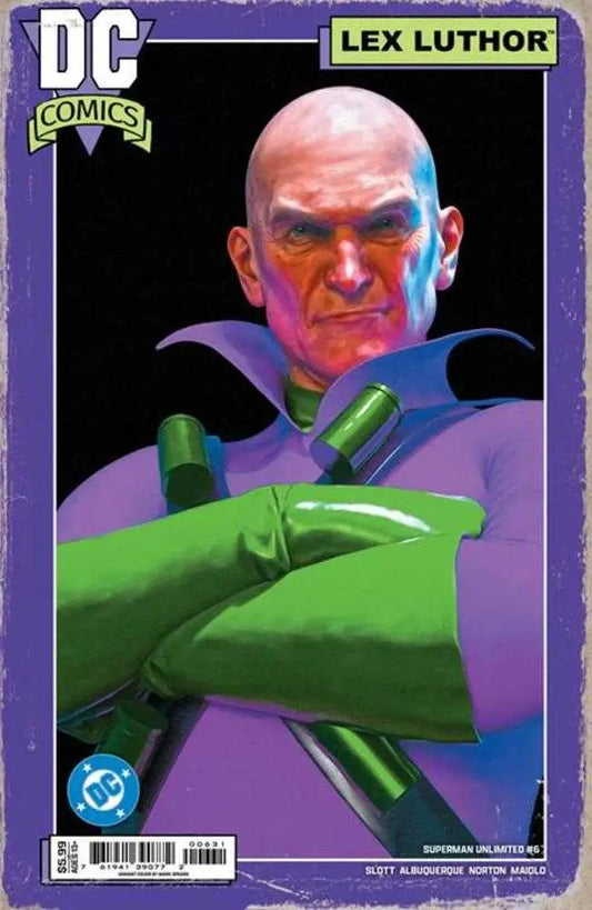 Superman Unlimited #6 Cover B Mark Spears Card Stock Variant - Comic Book