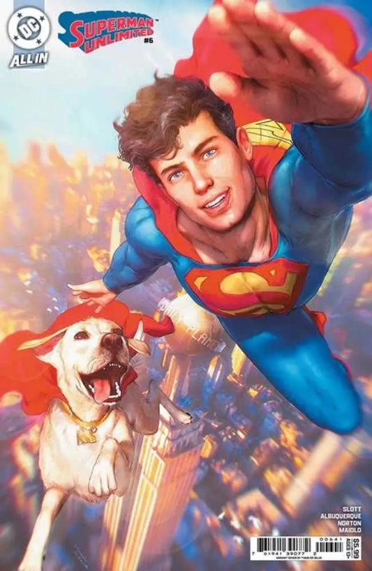 Superman Unlimited #6 Cover D Tiago Da Silva Card Stock Variant - Comic Book