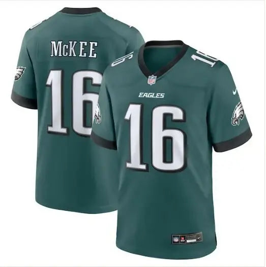 Green Tanner McKee Philadelphia Eagles Nike Game Jersey with McKee on back