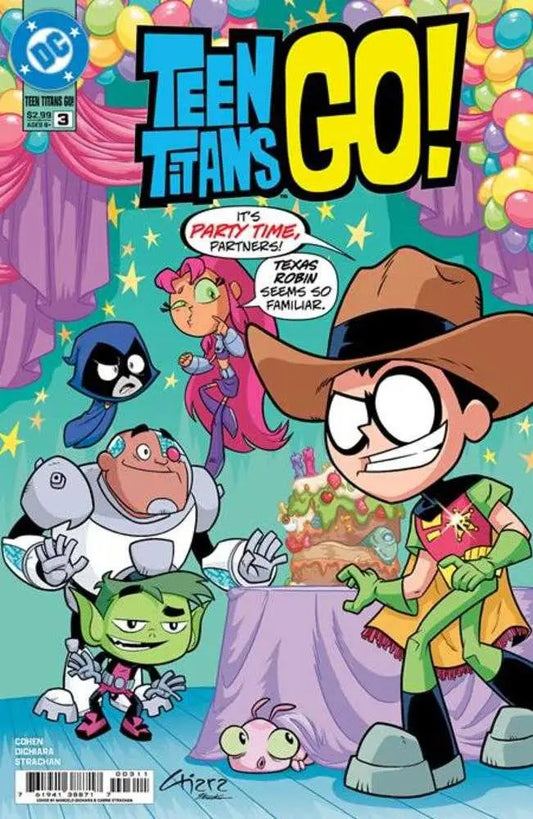Teen Titans Go comic book displayed in Teen Titans Go #3 product shot