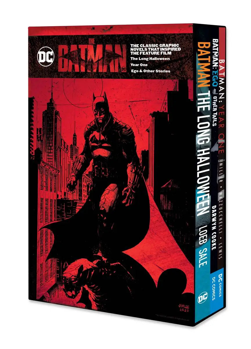 Batman graphic novel collection in THE BATMAN BOX SET Featuring The Long Halloween and Batman: Ego