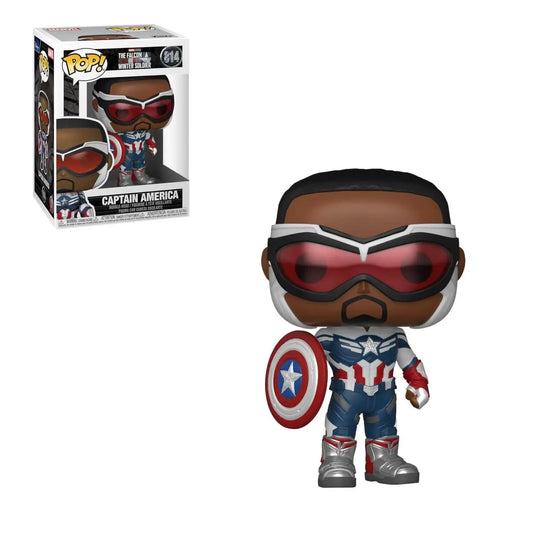 Captain America Funko Pop figure from The Falcon and The Winter Soldier series