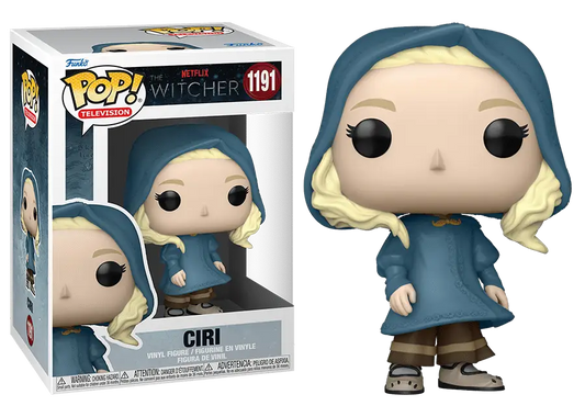 Ciri Funko Pop figurine from The Witcher series, perfect for collectors and fans
