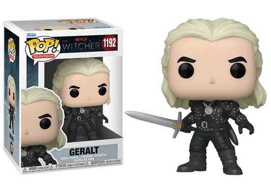 Geralt Funko Pop figure from The Witcher: Geralt - Funko Pop! Television collection