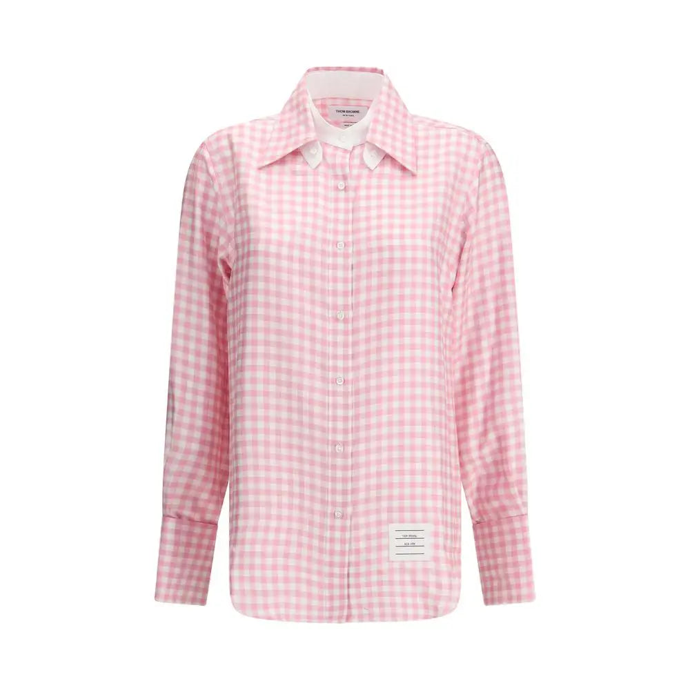 Thom Browne Checked silk Shirt