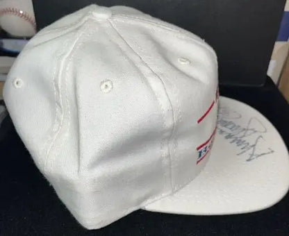 White Thurman Thomas autographed snapback cap from the Buffalo Bills