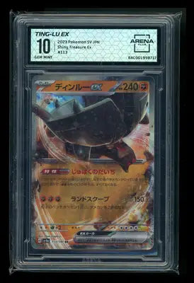 Ting-Lu #113/190 Japanese Arena Club 10 2023 Pokemon Shining Treasure EX