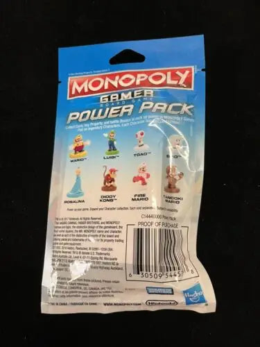 Toad Monopoly Gamer Power Pack for the Monopoly Gamer Collector’s Edition by Hasbro