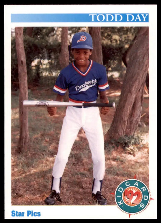 Todd Day 1992 Star Pics baseball card showcasing Todd Day collectible memorabilia