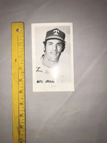 Tom Grieve Vintage Texas Rangers 4x7 Press Photo in classic black and white design