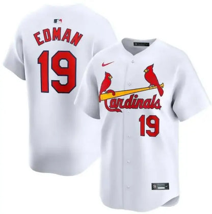 White Tommy Edman St. Louis Cardinals Nike Home Limited Player Jersey