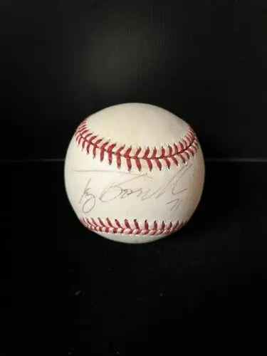 Tony Boselli Signed OMLB Baseball Ball Jacksonville Jaguars NFL HOF JSA Auto for collectors