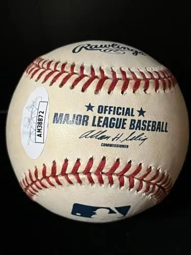 Tony Boselli Signed OMLB Baseball Ball Jacksonville Jaguars NFL HOF JSA Auto
