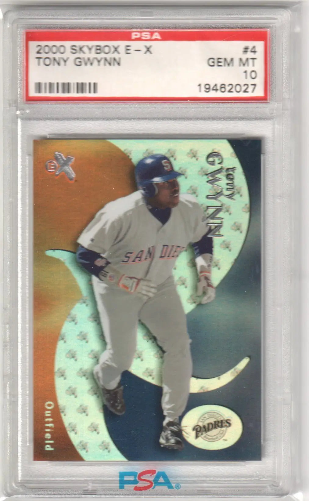 Graded Tony Gwynn 1992 Bowman baseball card PSA 10 Gem Mint Columbia Hobby