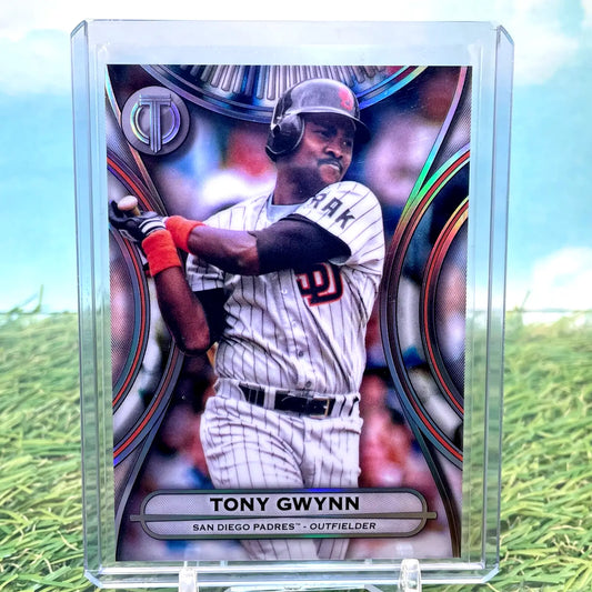 Tony Gwynn baseball card from Topps Tribute Tribute Base series at 2025 Topps Tribute
