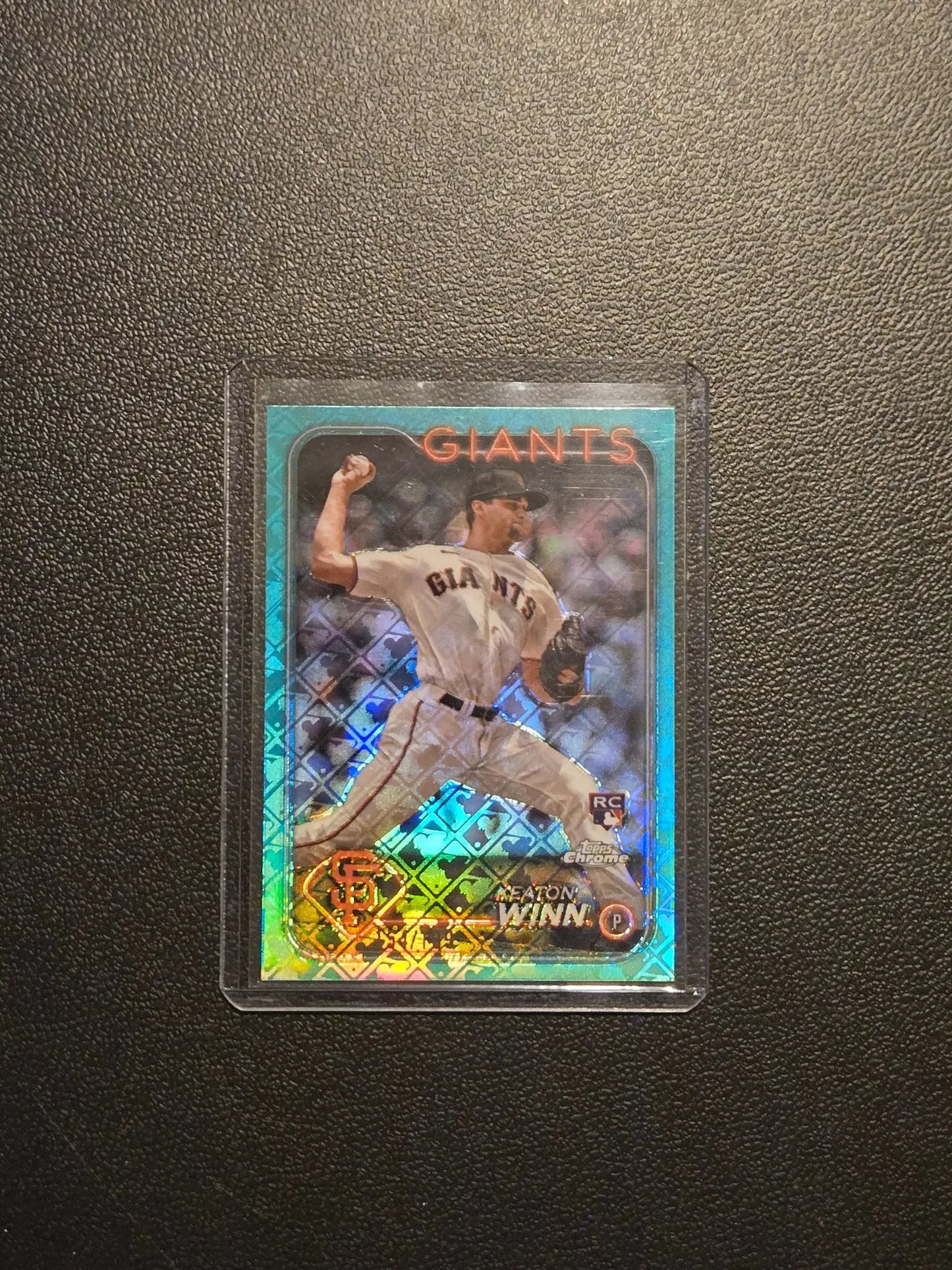 Topps Chrome 2024 Baseball MLB logo refractor Lot of 5 Cards All #’d - Baseball Cards