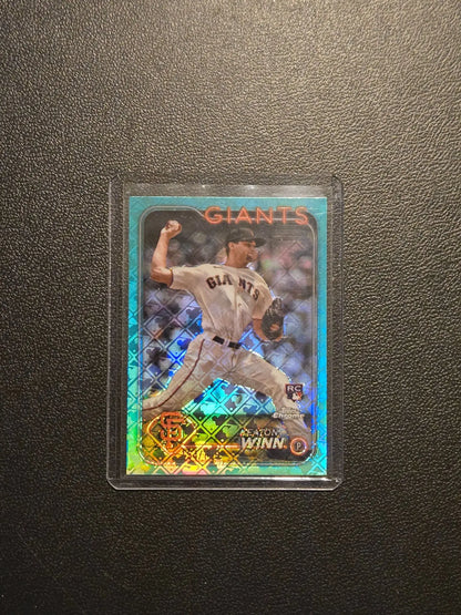 Topps Chrome 2024 Baseball MLB logo refractor Lot of 5 Cards All #’d - Baseball Cards