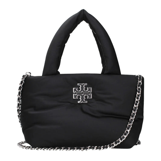 Tory Burch Black Fabric Handbag - Handbag