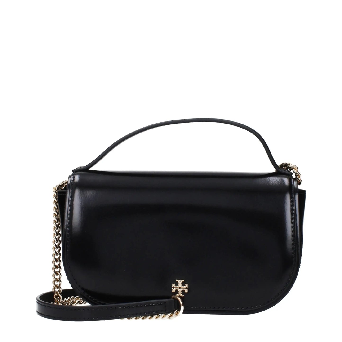 Tory Burch Black Leather Handbag - Handbag