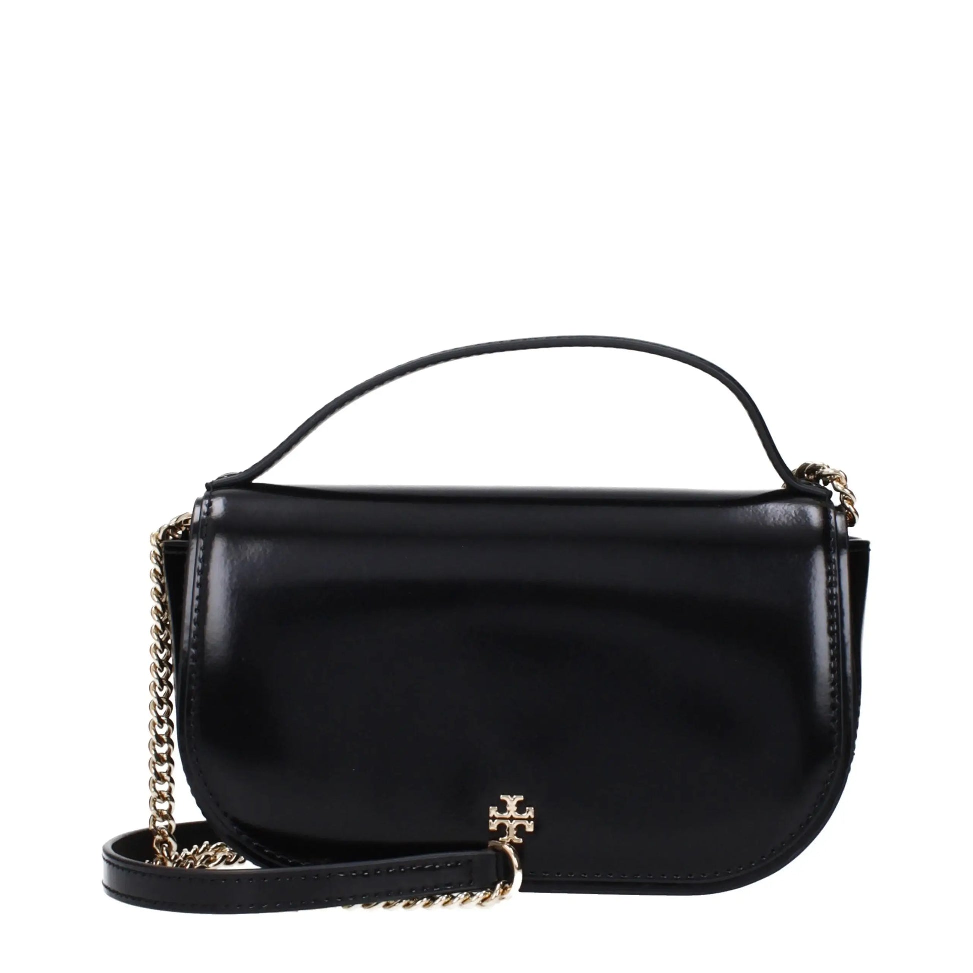 Tory Burch Black Leather Handbag - Handbag