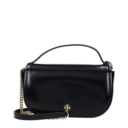 Tory Burch Black Leather Handbag - Handbag
