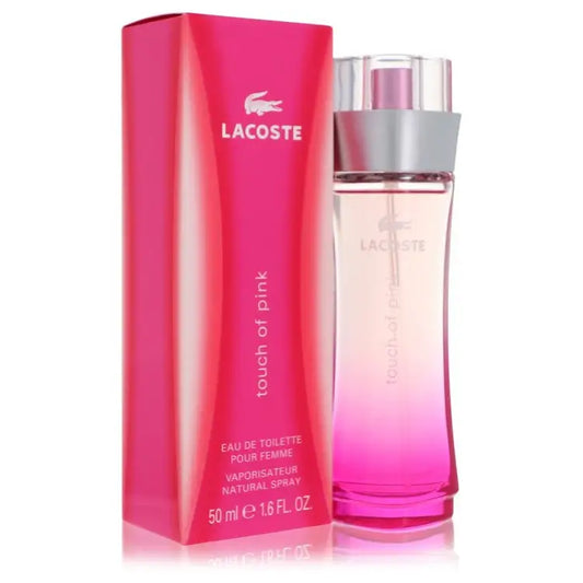 Touch of Pink by Lacoste - Eau De Toilette Spray 1.6 oz - Women / Medium - Eau De Toilette Spray 1.6 oz