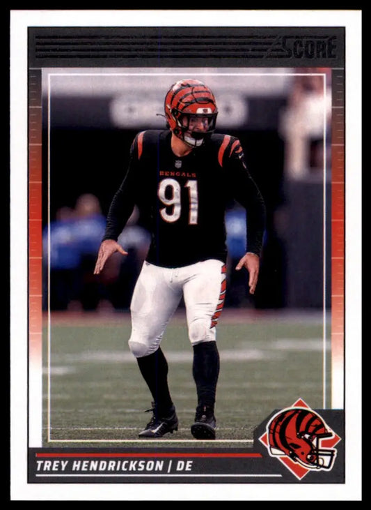 Trey Hendrickson football card from 2024 Score Cincinnati Bengals product