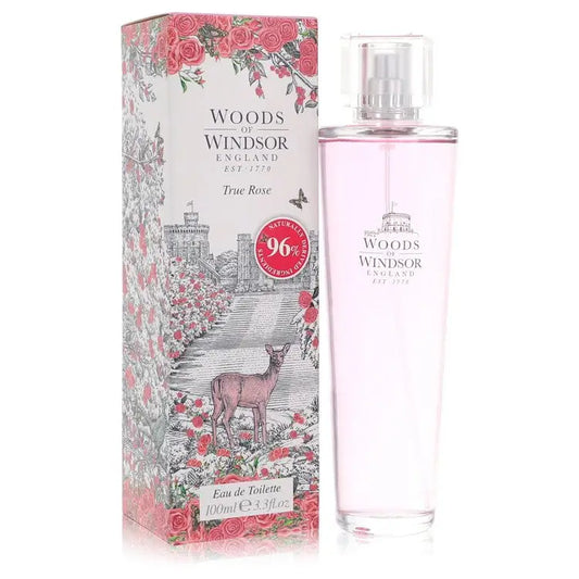 True Rose by Woods of Windsor - Eau De Toilette Spray 3.3 oz - Women / Medium - Eau De Toilette Spray 3.3 oz