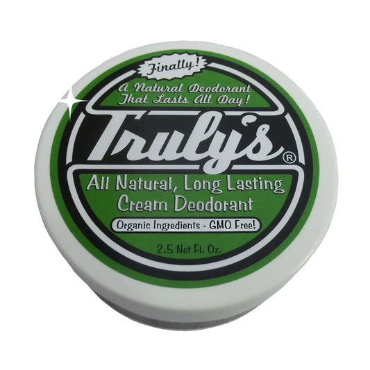 Trulys Natural Deodorant Organic featuring all-natural ingredients with coconut oil