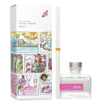 Tsutsu Uraura Deodorant Reed Diffuser - Rose - 120ml - 120ml / 1 - Home Scent