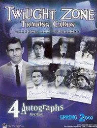 Twilight Zone Series 3 Shadows and Substance Trading Card Box showcasing character portraits