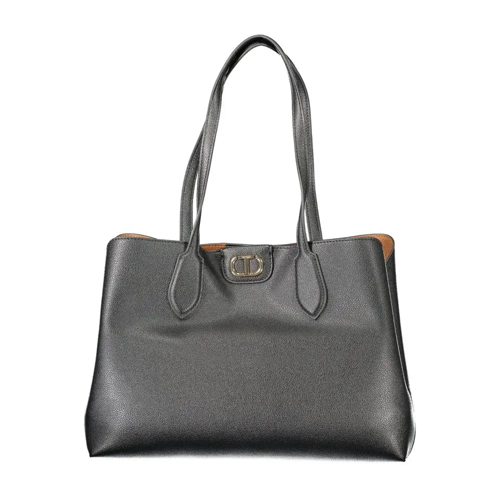 Twinset Black Polyethylene Women Handbag - Handbag