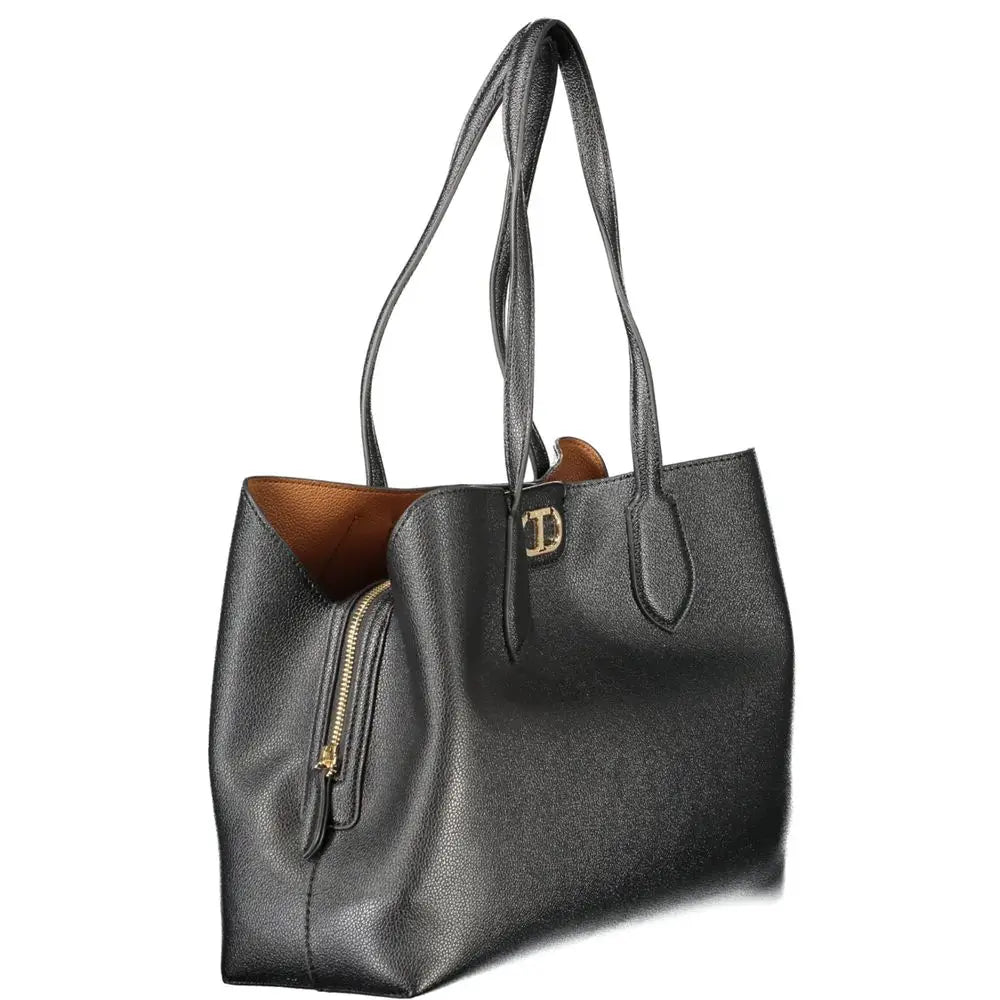 Twinset Black Polyethylene Women Handbag - Handbag