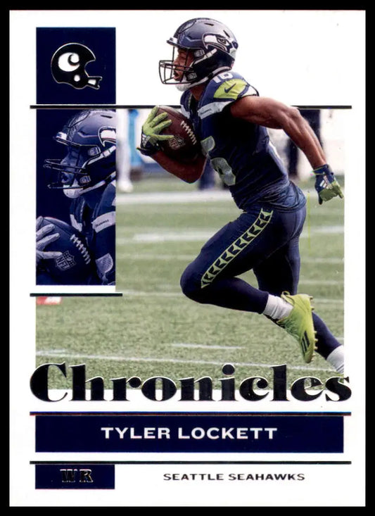 Tyler Lockett football card from Panini Chronicles 2021 Seattle Seahawks collection