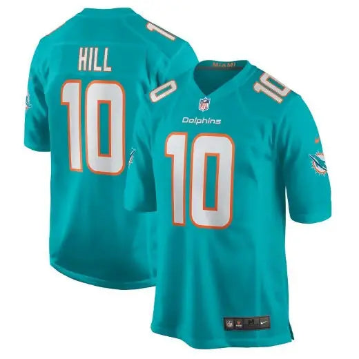 Miami Dolphins Tyreek Hill Nike Alternate Game Jersey with HILL and 10 on the back