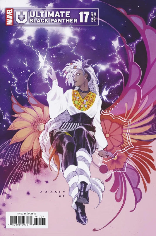 Ultimate Black Panther comic book featuring Karen Darboe variant artwork