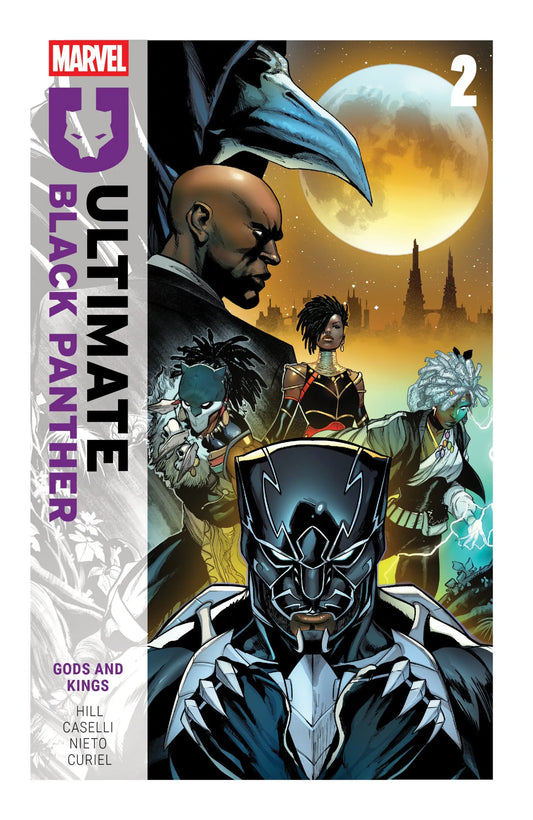 Ultimate Black Panther comic book cover from Ultimate Black Panther By Bryan Hill Volume 2