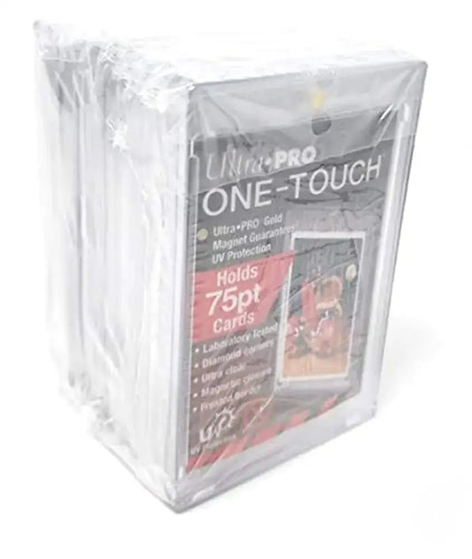 Packaged Ultra Pro 75pt Magnetic One Touch Card Holders for collectible cards