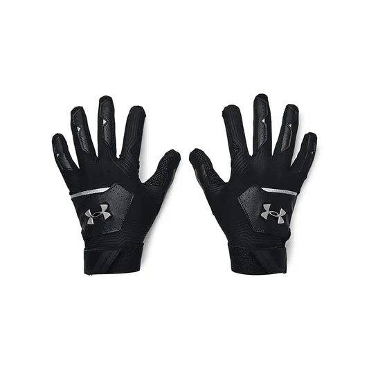 Black Under Armour Boys Clean Up 21 Gloves in youth large size
