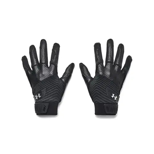 Pair of black Under Armour batting gloves for Men in X-Large size