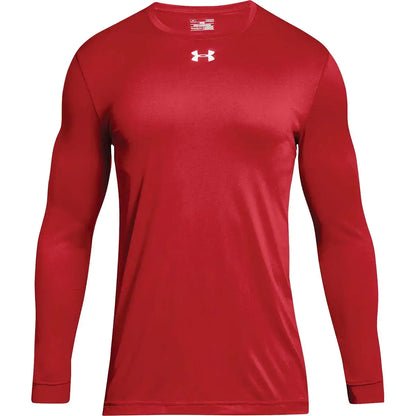 Red Long-Sleeved Athletic Shirt for Men Under Armour UA Locker 2.0 X-Large