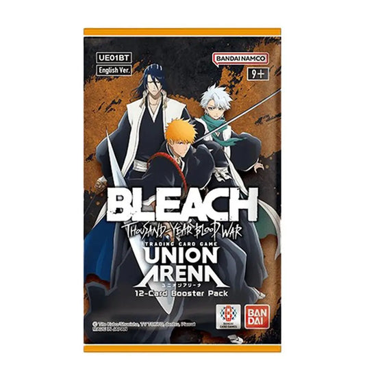 BLEACH: Thousand-Year Blood War booster pack for Union Arena card game with anime art